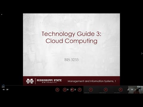 BIS 3233 – Cloud Computing Technology Guide and Exam III