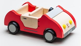 Hape Toys Wooden Family Car | Stop Motion Animation