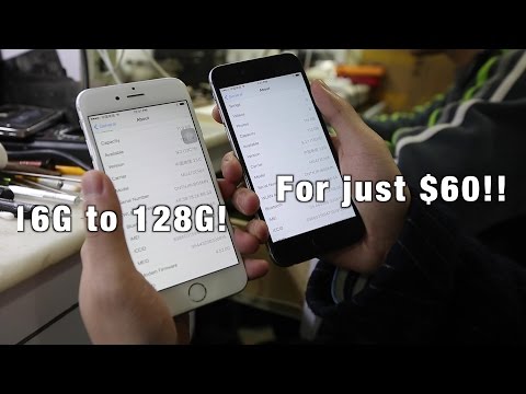 Only $60 to upgrade your iPhone from 16GB to 128GB! Only $60 to upgrade your iPhone from 16GB to 128GB!