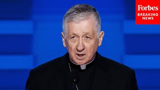 Archbishop Of Chicago Cardinal Blase J. Cupich Delivers Invocation For Night One Of The 2024 DNC