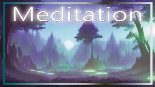 Meditation and healing music, soothing, meditation, stress relief-20230802