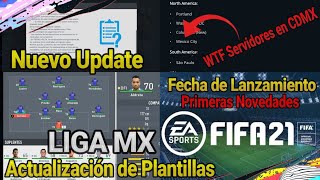 Nuevo Update FIFA 20 + Actualización de Plantillas / Servidores en CDMX y FIFA 21 Lanzamiento