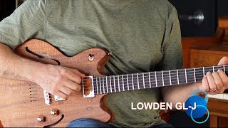 Lowden GL-J Electric Guitar - Tasmanian Blackwood