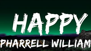 [1 Hour]  Pharrell Williams - Happy (Lyrics)  | Creative Mind Music