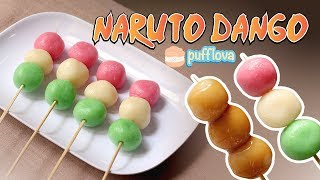 MEMBUAT NARUTO DANGO | RESEP DANGO | MOVIE RECIPE #17