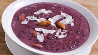 CHAK-HAO KHEER / MANIPURI BLACK RICE PUDDING