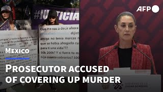 Mexico mayor accuses prosecutor of covering up woman's murder | AFP