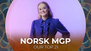 Norsk Melodi Grand Prix 2023 (Norway) | OUR TOP 21