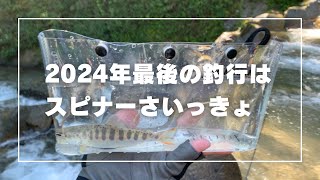 【渓流釣り】2024年最後の釣行はスピナーさいっきょ【南信州】