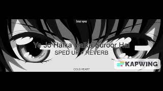 Ye Jo Halka Halka Suroor Hai (SPED UP + REVERB) | Farhan Saeed | COLD HEART ঠান্ডা হৃদয়