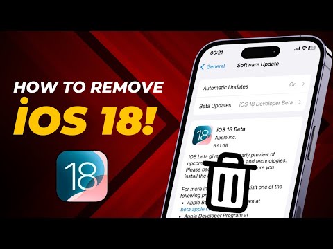 How to remove iOS 18 beta How to downgrade iOS 18 to 17