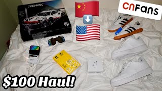 $100 Haul From CNFans | Many Weird Items!