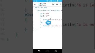 AIDE Tutorial - Java Skills (If-Else Statement)