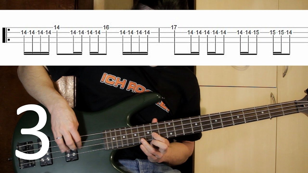 Metallica Orion Bass Lesson (3 Of 4 - How To Play Main Riffs) + Bass ...