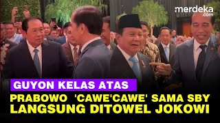 Guyon Kelas Atas Prabowo Mau 'Cawe-Cawe' Sama SBY Langsung Ditowel Jokowi \