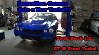 SoccerMom Camaro Gets a New Giant GT-55 Turbo!! Plus Dyno Runs!!