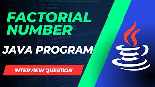 Factorial Program in Java | Java Interview Question in Tamil | Java Programs for Freshers