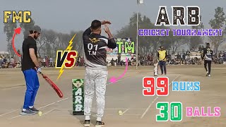 TM vs FMC | ARB Tapeball Cricket Tournament | Huge Match, Intense Fight!