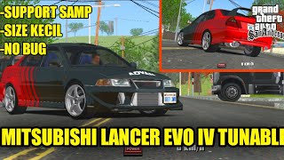 SHARE MOD MITSUBISHI LANCER EVO VI TUNABLE SUPPORT SAMP | GTA SA ANDROID