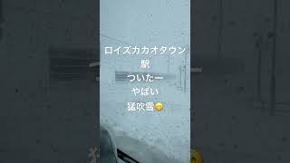 ロイズカカオandチョコレートタウンきたー　「大雪」笑