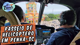 SOBREVOANDO O BETO CARRERO E A CIDADE DE PENHA EM SANTA CATARINA