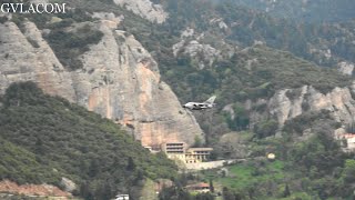 Low level flying Italian Air Force Panavia Tornado at Iniochos 2023