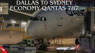 DALLAS-SYDNEY QANTAS 787 ECONOMY [17 HOURS!!!]