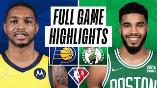PACERS at CELTICS | FULL GAME HIGHLIGHTS | January 10, 2022