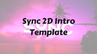 [PZ ]Sync 2D Intro Template | DArtz