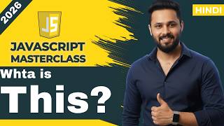 JavaScript Tutorial in Hindi #51 "this" Keyword Explained