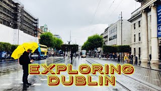 Walking in Talbot Street and Gardiner Street|walking around Dublin|Dublin Walk tour|Travel with Atiq