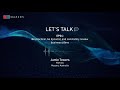 [#LetsTalk🎙️] EP04 Be practical, be dynamic and constantly review business plans