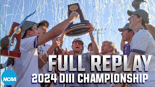 Amherst vs. Connecticut College: 2024 NCAA DIII men's soccer championship | FULL REPLAY