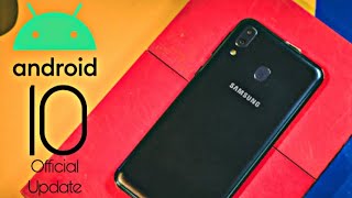 Samsung Galaxy M20 Official Android 10 Update