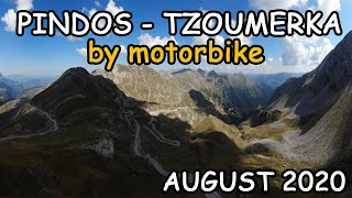 Athens to Pindos,Tzoumerka, Karpenisi by motorbike 2020