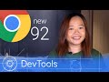 Chrome 92 - What’s New in DevTools