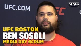 UFC on ESPN 6: Ben Sosoli Feels He Was 'Fated' To Fight Greg Hardy - MMA Fighting