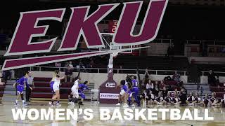 EKU Women's Basketball Intro