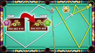 8 Ball Pool - Zero to Billion (9 Ball Miami only) Episode 4 - From 250M to 500M Coins - GamingWithK