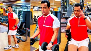 First time in our Office Gym😄😆😄| Dr Vivek Bindra | #shorts
