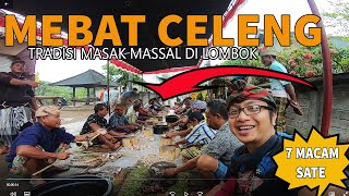 TRADISI MEBAT BALI DI LOMBOK PART #1 - MASAK MASSAL BAHAN UTAMA DAGING BABI