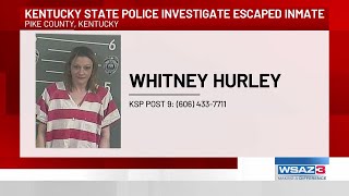 Search underway for escaped inmate