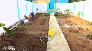 742 Sqft காம்பவுண்ட் சுவர்கட்ட மெட்டீரியல் \u0026 லேபர் முழு தகவல்கள்|how much cost in compound work?