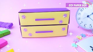 Easy origami box | box craft | How to make a paper box | Origami box tutorial