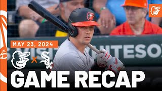 Orioles vs. White Sox Game Recap (5/23/24) | MLB Highlights | Baltimore Orioles