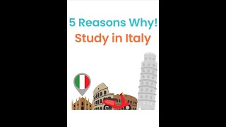 Master's in Italy: 5 reasons why.