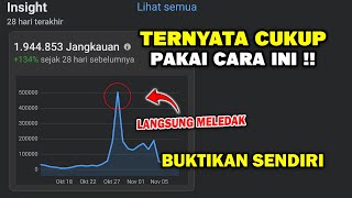 TRIK TERBARU❗UPLOAD VIDEO REELS FACEBOOK AGAR BANYAK PENONTON, CARA REELS FB BANYAK VIEWER, FB PRO