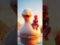 Ride a Duck 🦆 - Evolution of Spiderman 🕸🕷