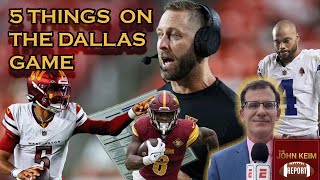 5 Things I think vs. Dallas | John Keim Report