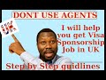 UK : I Will Help You Get A Job || Visa Sponsorship Jobs in the UK||Move With Your Family(PART 1)